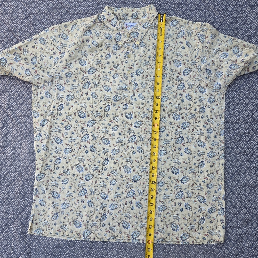 Reyn Spooner Aloha Hawaiian Shirt Floral Print Size XXL - Picture 6 of 10